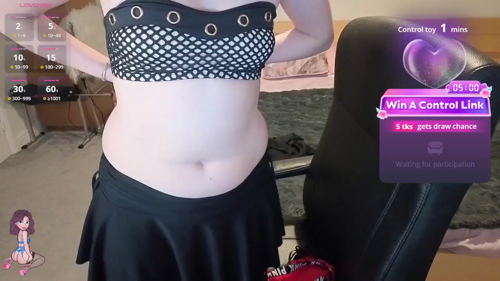 Gallery image thumbnail from size2shoes's myfreecams stream on, 03/31/2026, 21:26 image 6 of 20