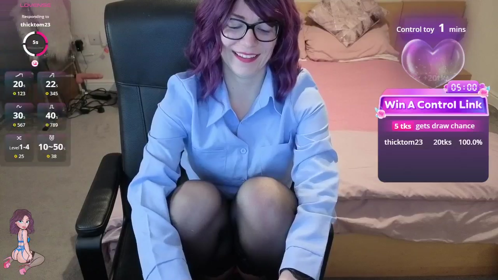 Gallery image thumbnail from size2shoes's myfreecams stream on, 04/08/2026, 22:23 image 6 of 20