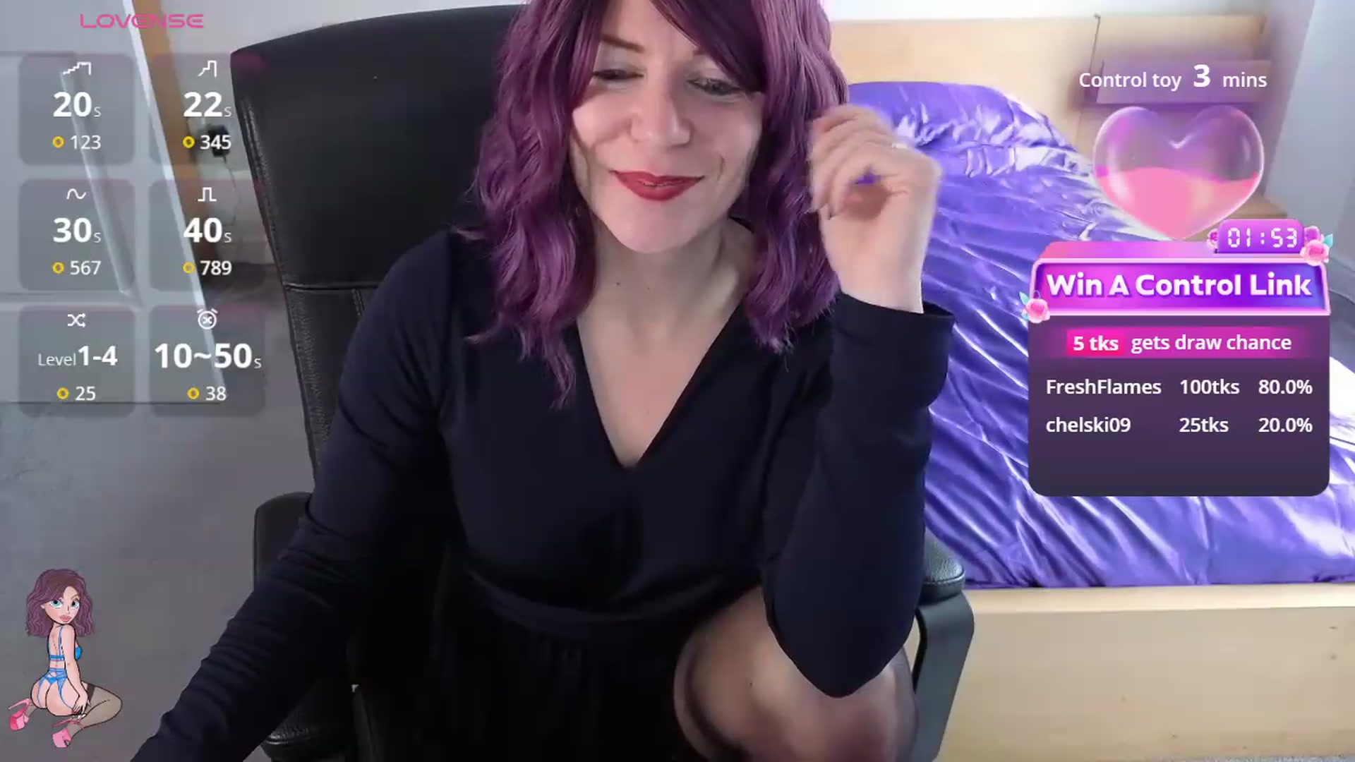 Gallery image thumbnail from size2shoes's myfreecams stream on, 05/06/2026, 14:06 image 13 of 20