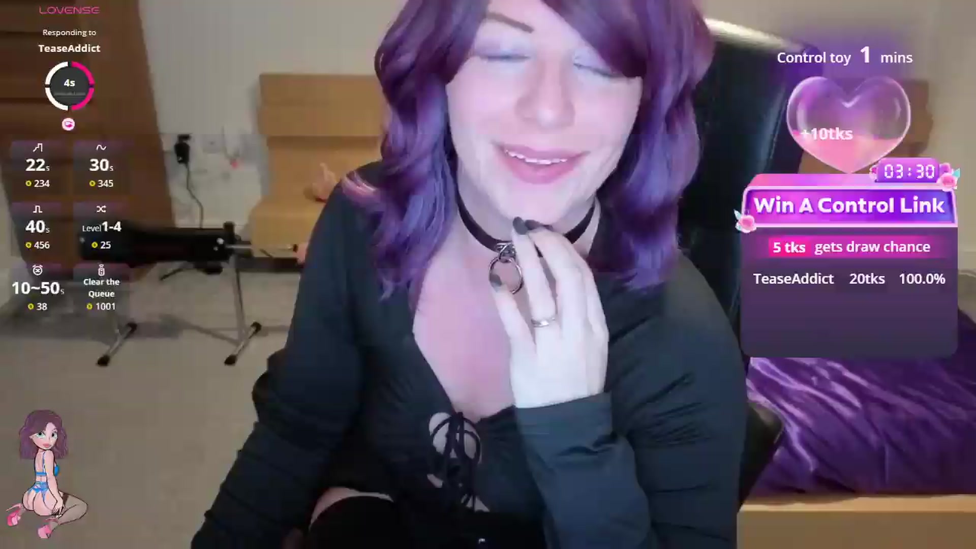 Gallery image thumbnail from size2shoes's myfreecams stream on, 05/18/2026, 23:42 image 6 of 20