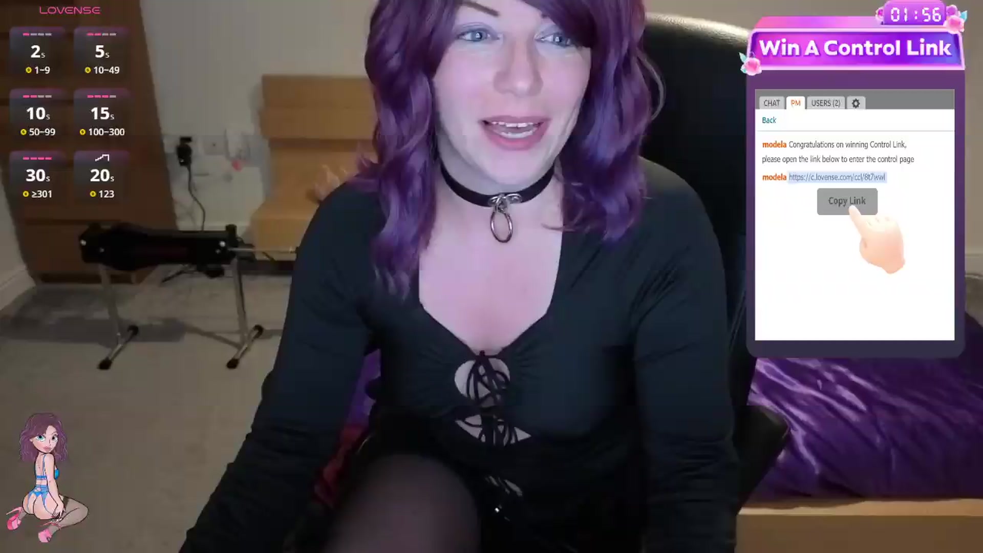 Gallery image thumbnail from size2shoes's myfreecams stream on, 05/18/2026, 23:42 image 4 of 20