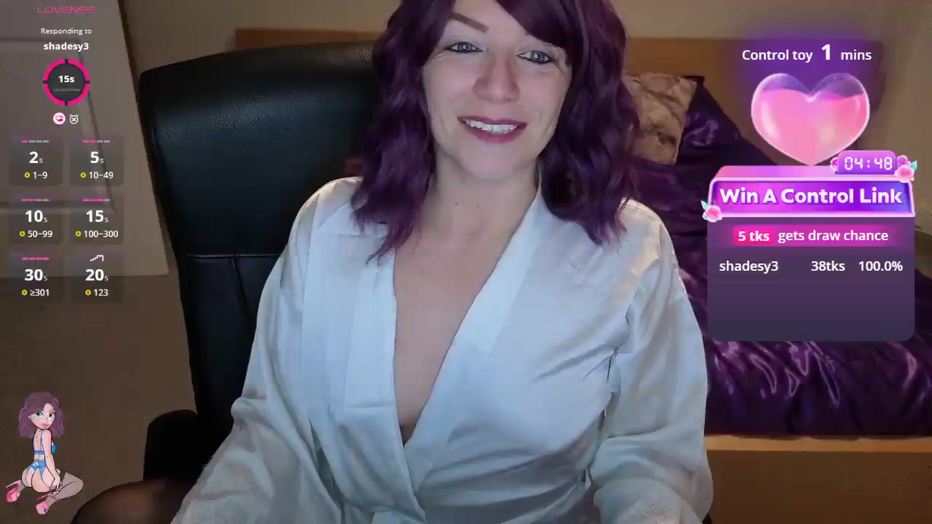 Gallery image thumbnail from size2shoes's myfreecams stream on, 05/27/2026, 23:26 image 2 of 20