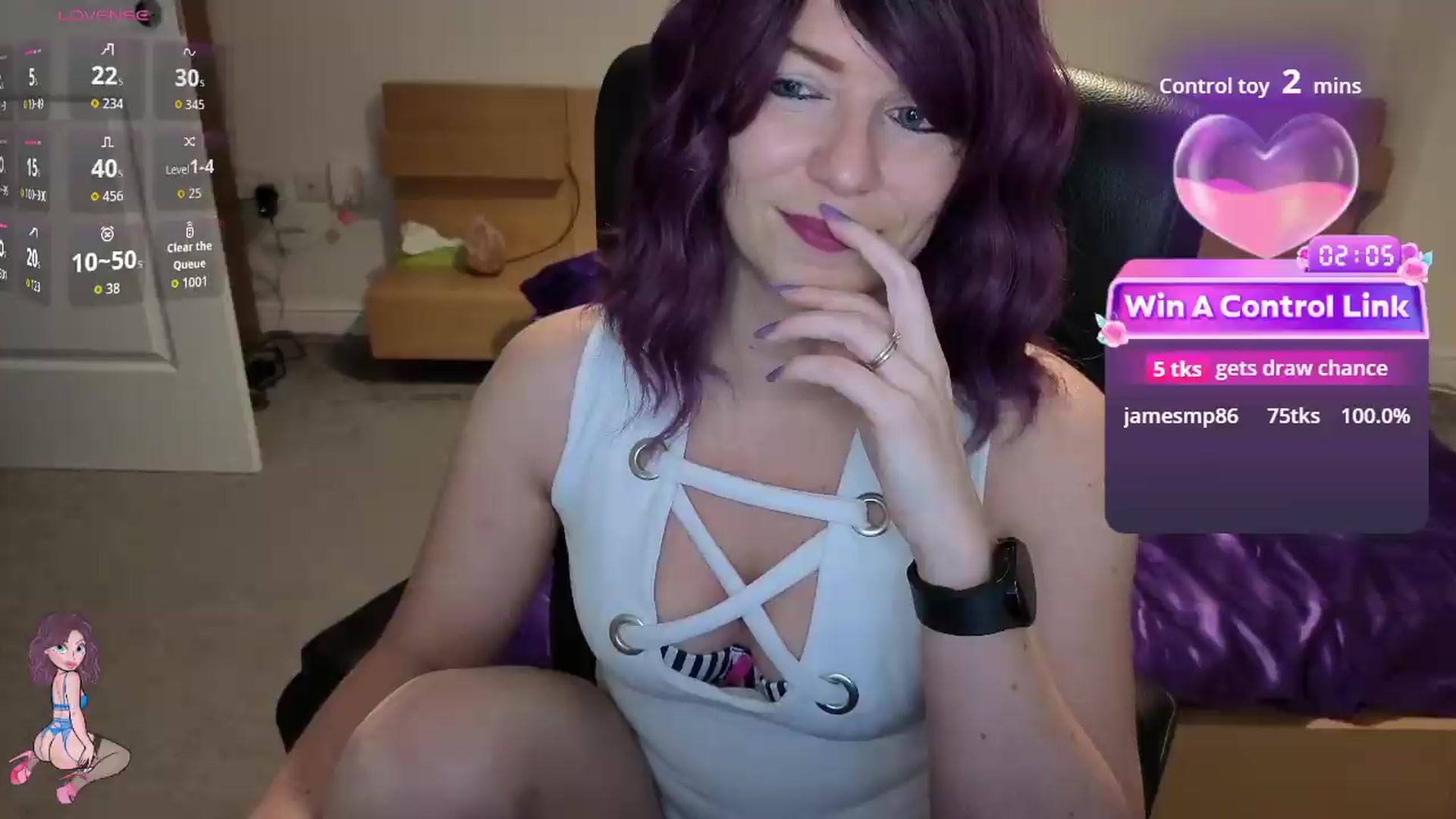 Gallery image thumbnail from size2shoes's myfreecams stream on, 06/03/2026, 23:12 image 9 of 20