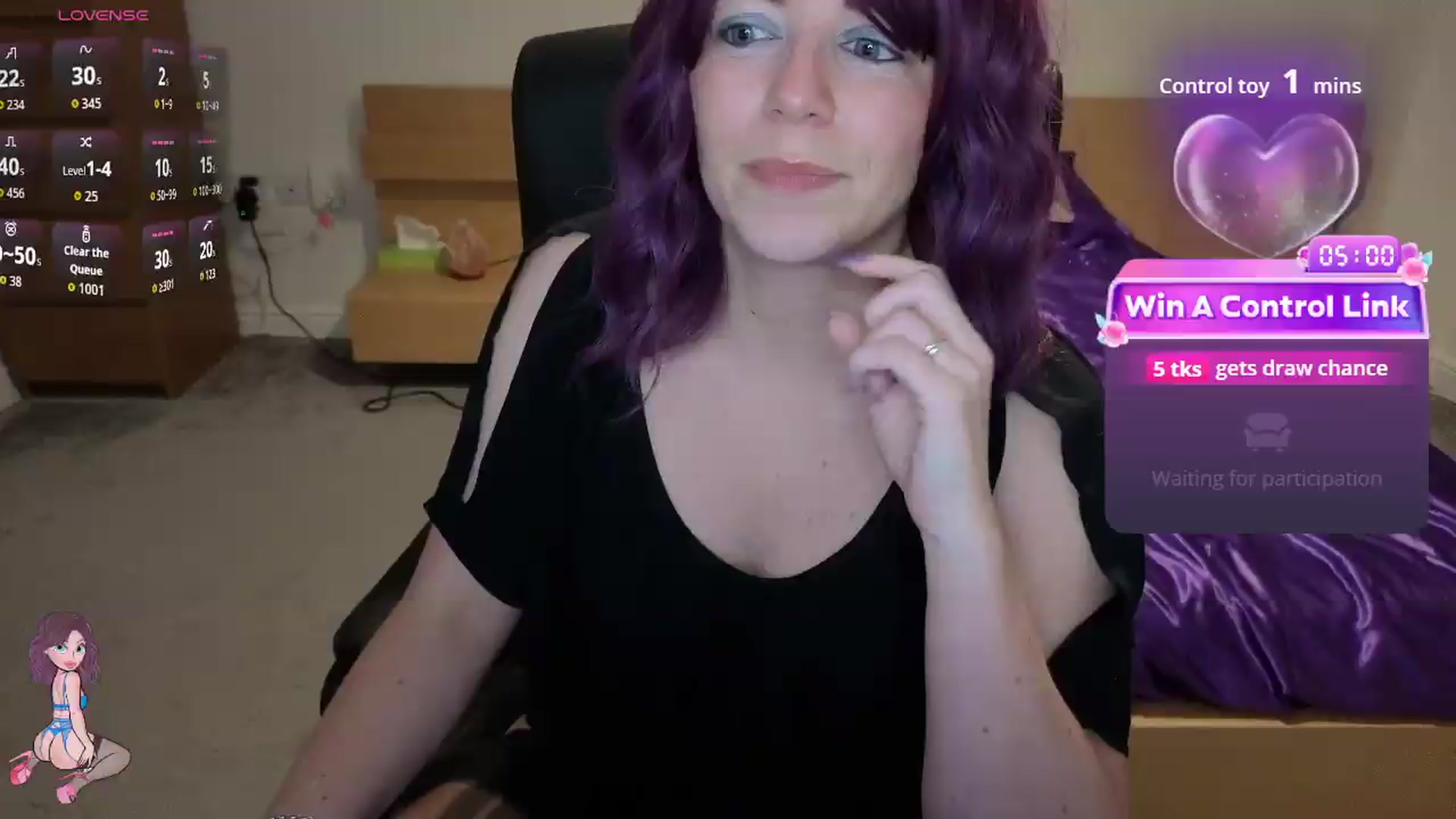 Gallery image thumbnail from size2shoes's myfreecams stream on, 06/04/2026, 22:15 image 14 of 20