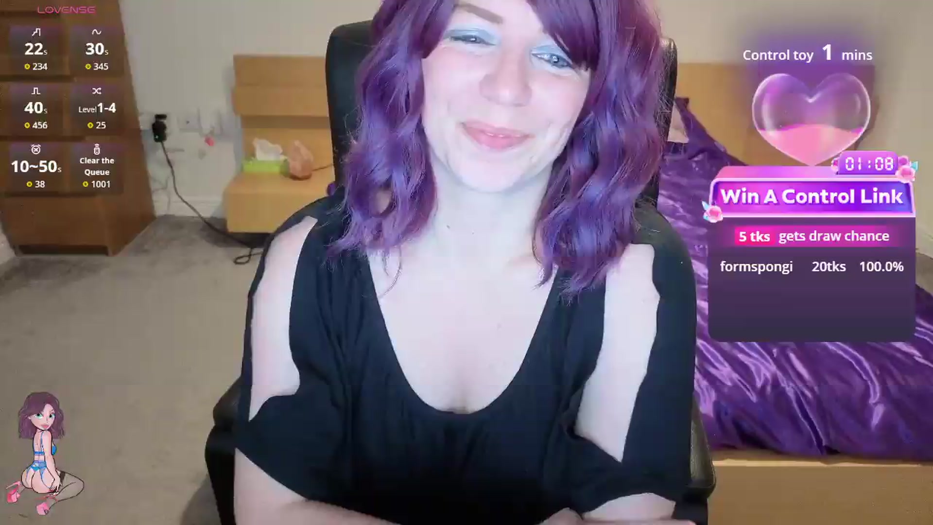 Gallery image thumbnail from size2shoes's myfreecams stream on, 06/04/2026, 22:15 image 7 of 20