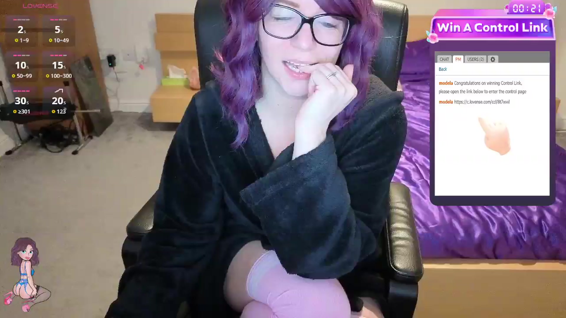 Gallery image thumbnail from size2shoes's myfreecams stream on, 06/08/2026, 23:28 image 20 of 20