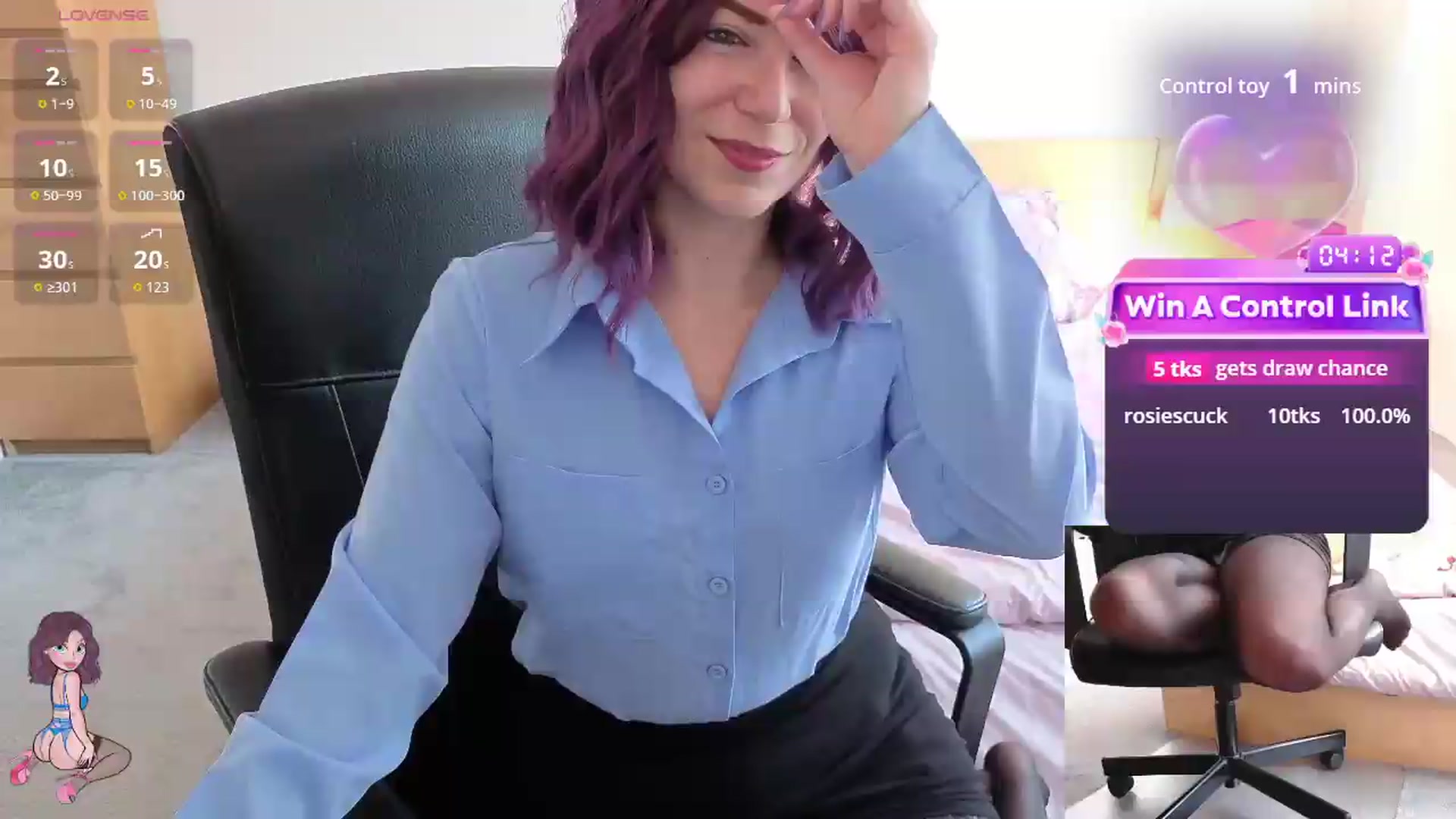 Gallery image thumbnail from size2shoes's myfreecams stream on, 06/24/2026, 15:43 image 3 of 20
