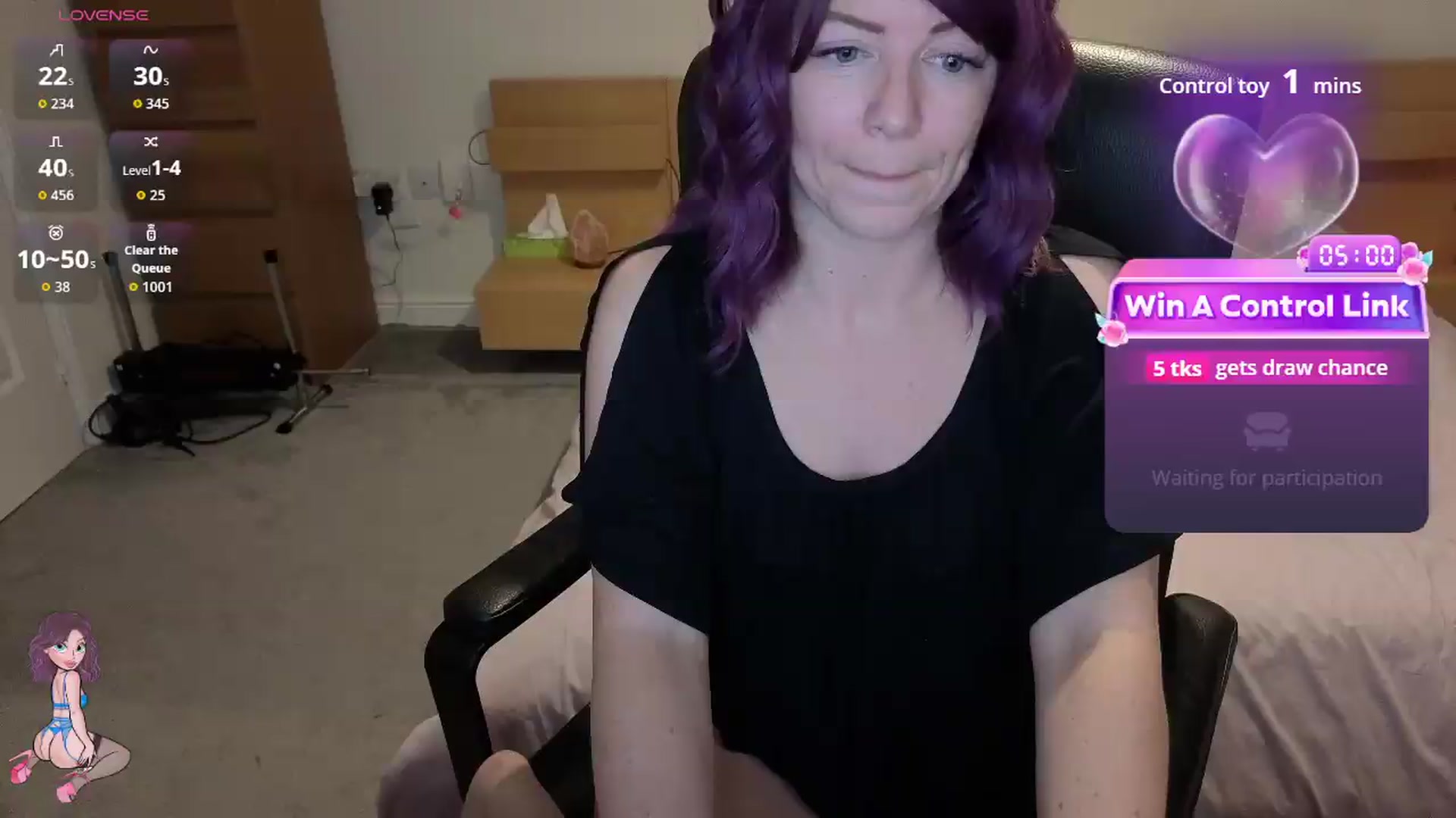 Gallery image thumbnail from size2shoes's myfreecams stream on, 06/30/2026, 23:39 image 6 of 20