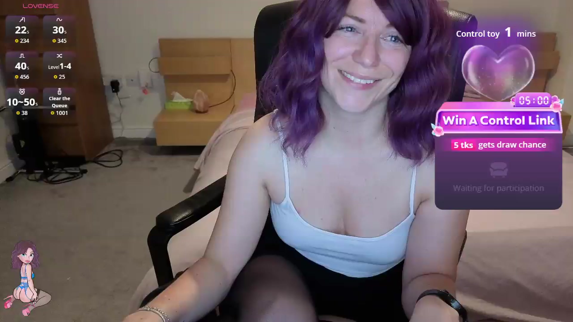 Gallery image thumbnail from size2shoes's myfreecams stream on, 07/30/2026, 23:07 image 12 of 20