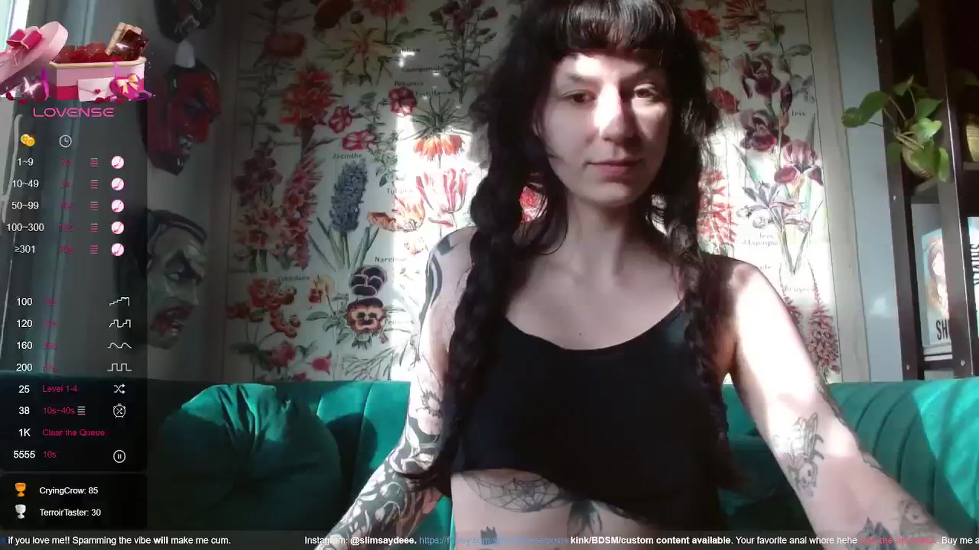 Gallery image thumbnail from slimsaydeee's myfreecams stream on, 02/09/2024, 17:56 image 8 of 20