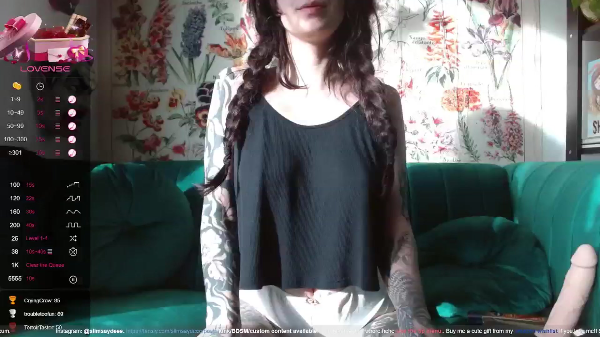 Gallery image thumbnail from slimsaydeee's myfreecams stream on, 02/09/2024, 17:56 image 13 of 20
