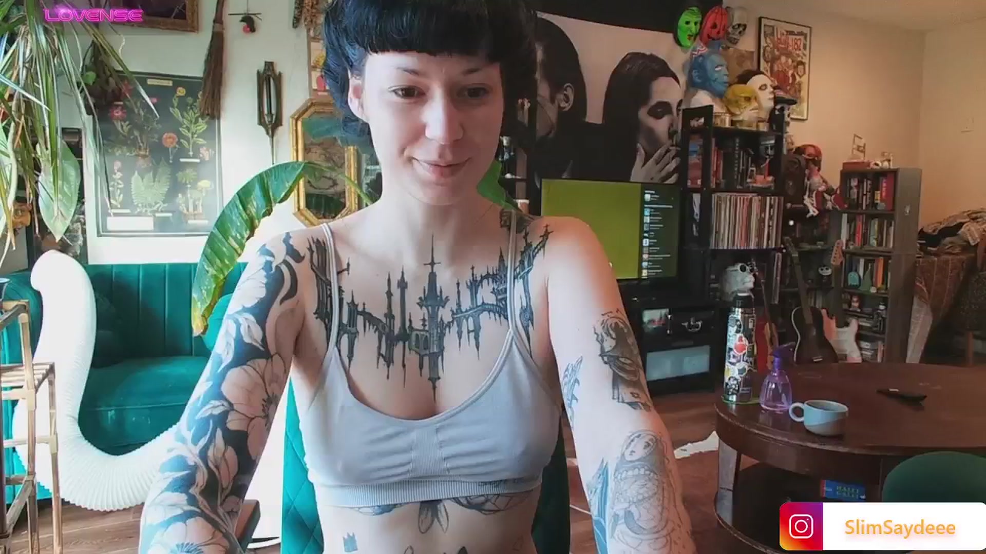 Gallery image thumbnail from slimsaydeee's myfreecams stream on, 09/28/2024, 17:03 image 1 of 20