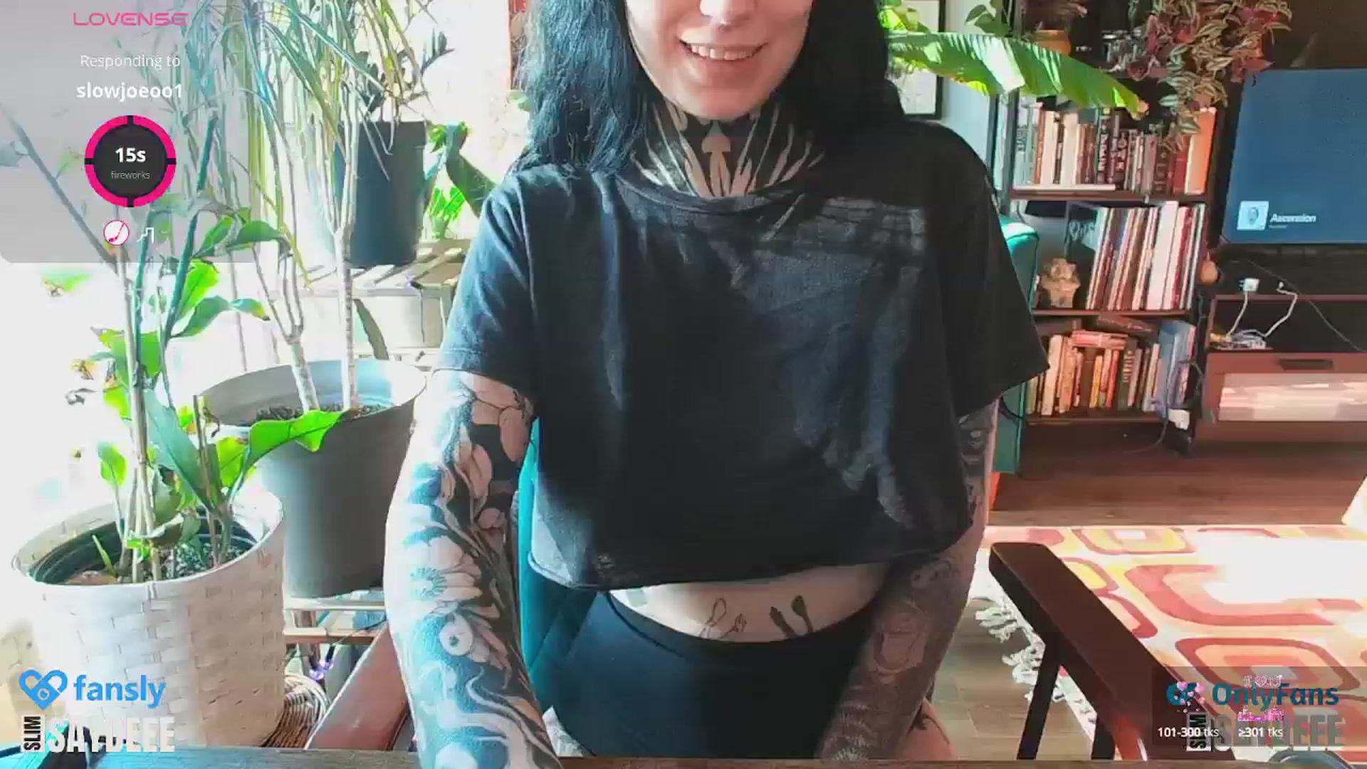 Gallery image thumbnail from slimsaydeee's myfreecams stream on, 01/06/2025, 21:02 image 9 of 20