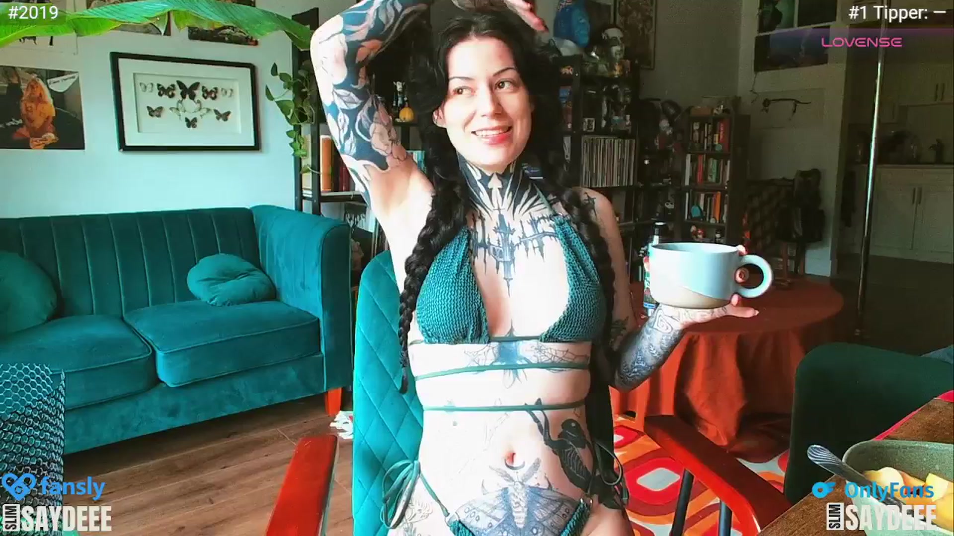Gallery image thumbnail from slimsaydeee's myfreecams stream on, 03/21/2025, 17:02 image 1 of 20