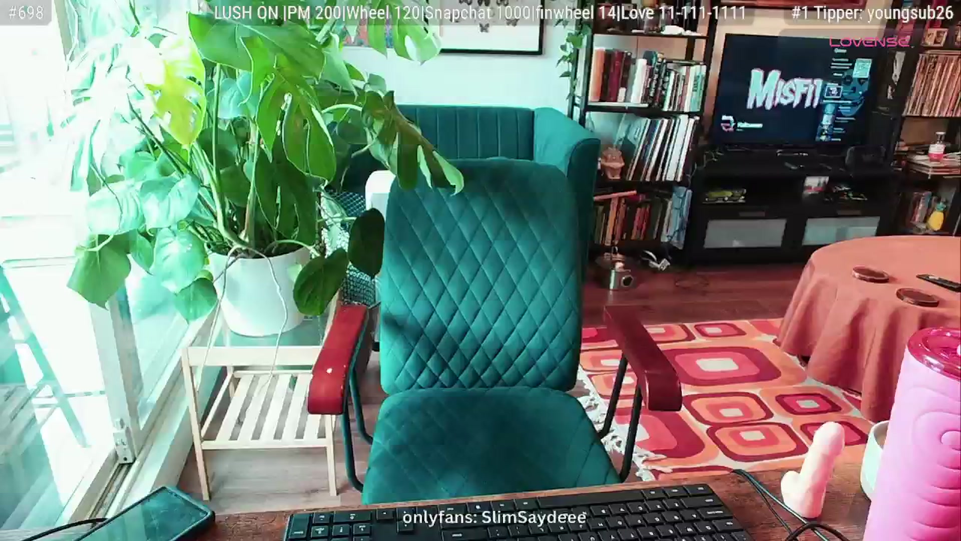 Gallery image thumbnail from slimsaydeee's myfreecams stream on, 06/14/2025, 18:05 image 16 of 20