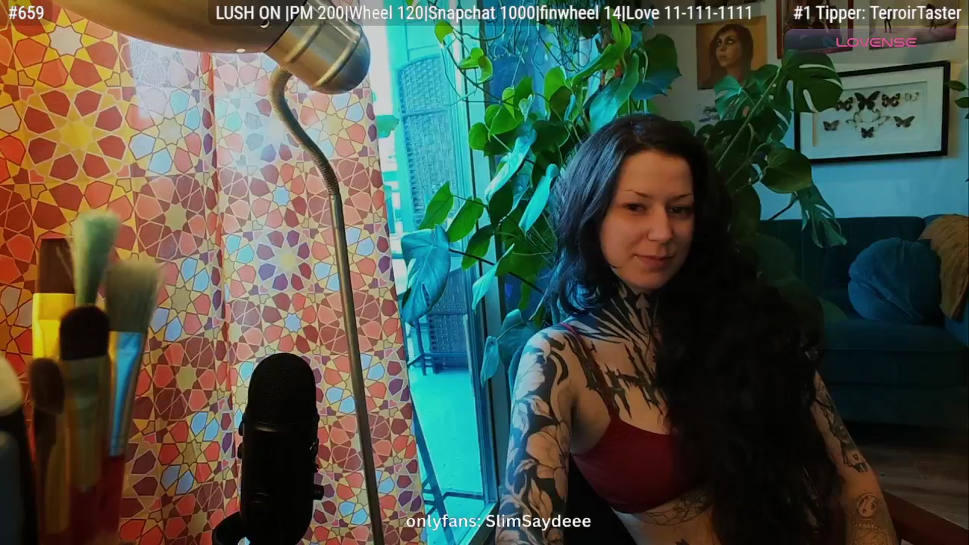 Gallery image thumbnail from slimsaydeee's myfreecams stream on, 09/28/2025, 17:04 image 13 of 20