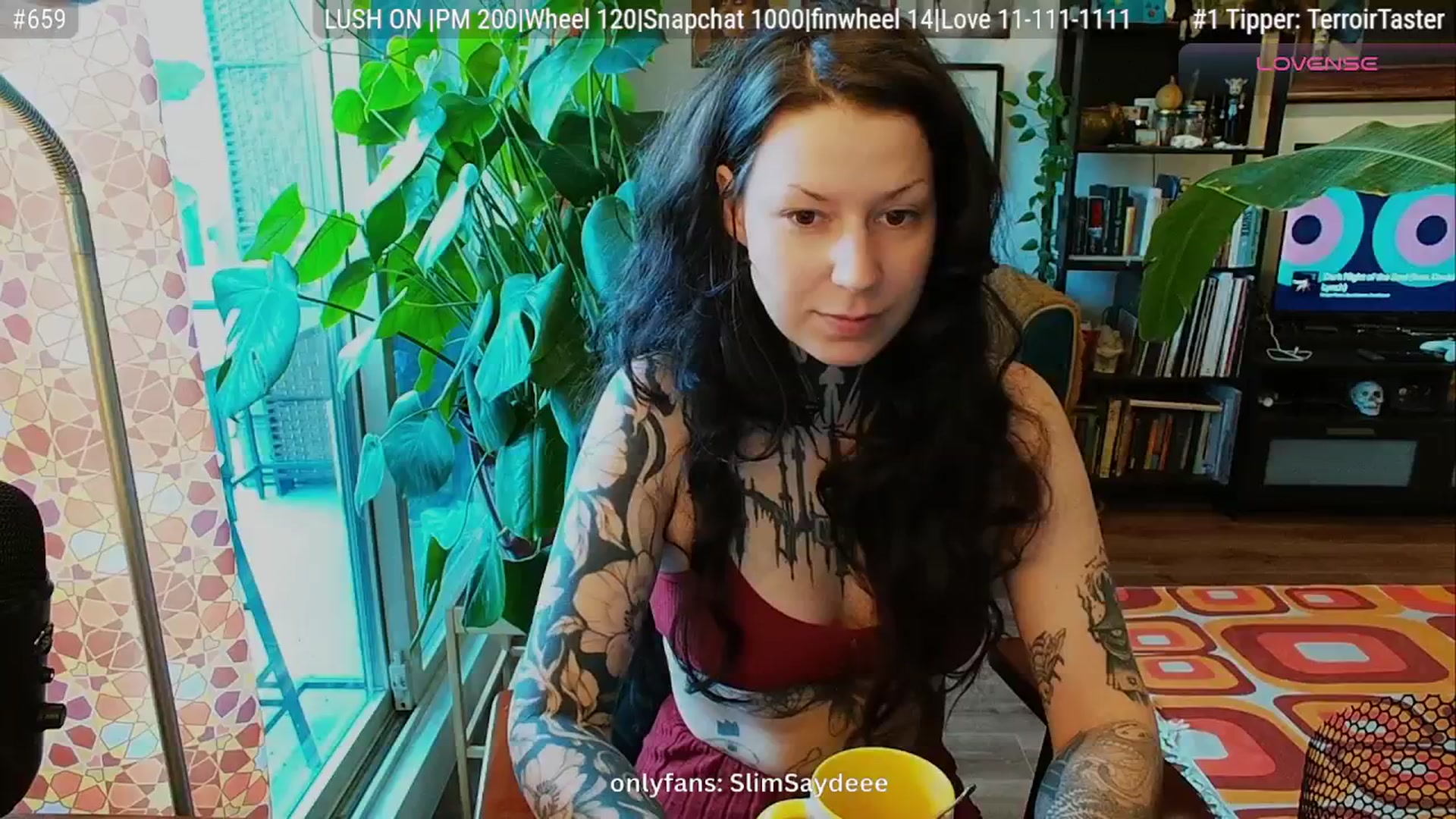 Gallery image thumbnail from slimsaydeee's myfreecams stream on, 09/28/2025, 17:04 image 10 of 20