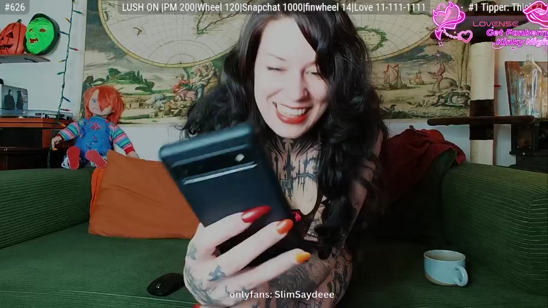 Gallery image thumbnail from slimsaydeee's myfreecams stream on, 12/01/2025, 22:10 image 4 of 20