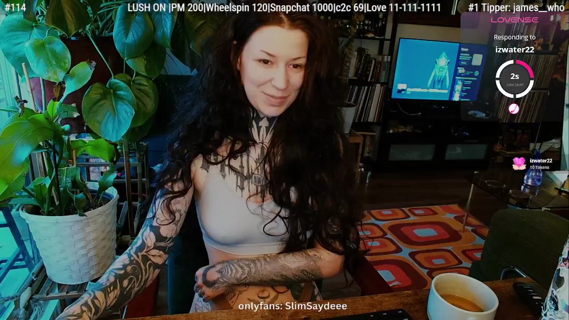 Gallery image thumbnail from slimsaydeee's myfreecams stream on, 01/14/2026, 18:44 image 2 of 20