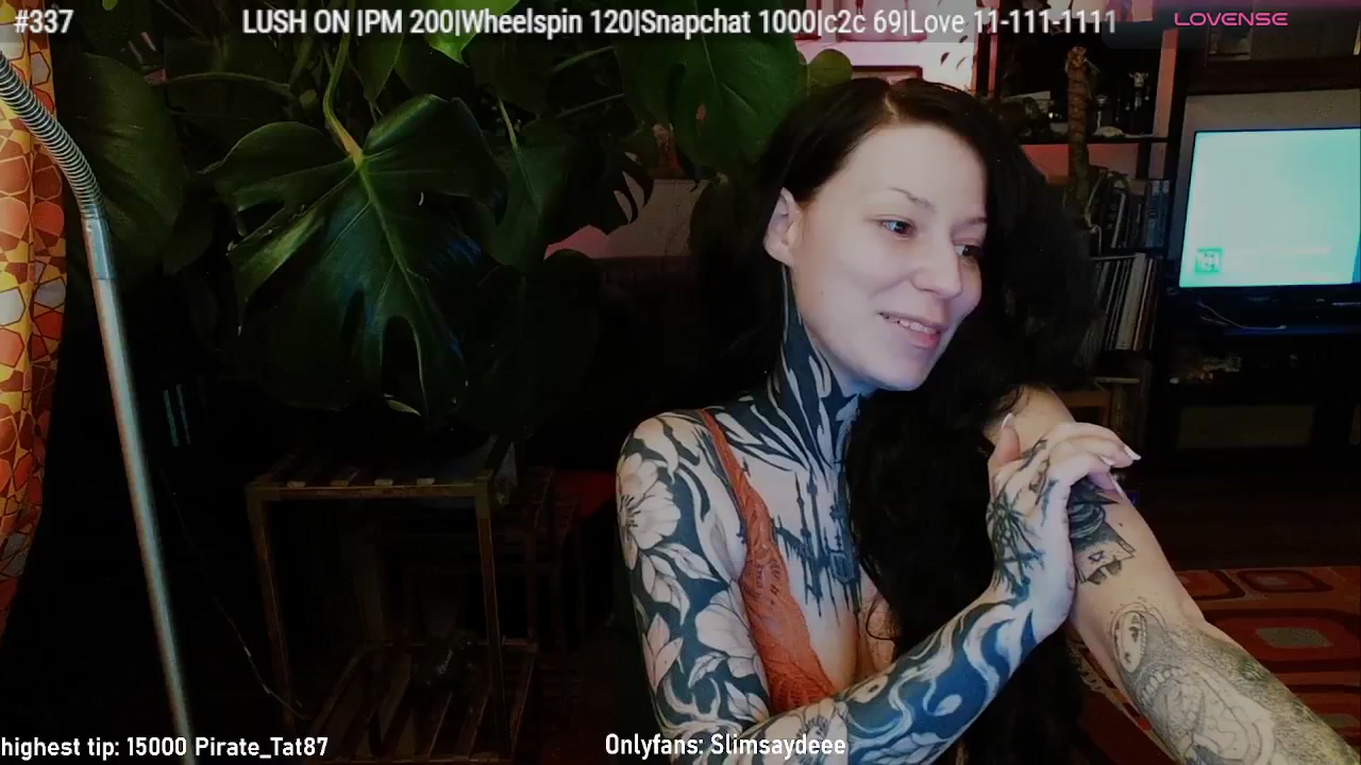 Gallery image thumbnail from slimsaydeee's myfreecams stream on, 02/23/2026, 04:00 image 12 of 20