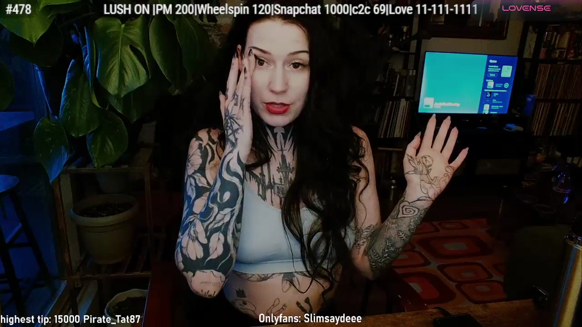 Gallery image thumbnail from slimsaydeee's myfreecams stream on, 03/25/2026, 02:55 image 11 of 20