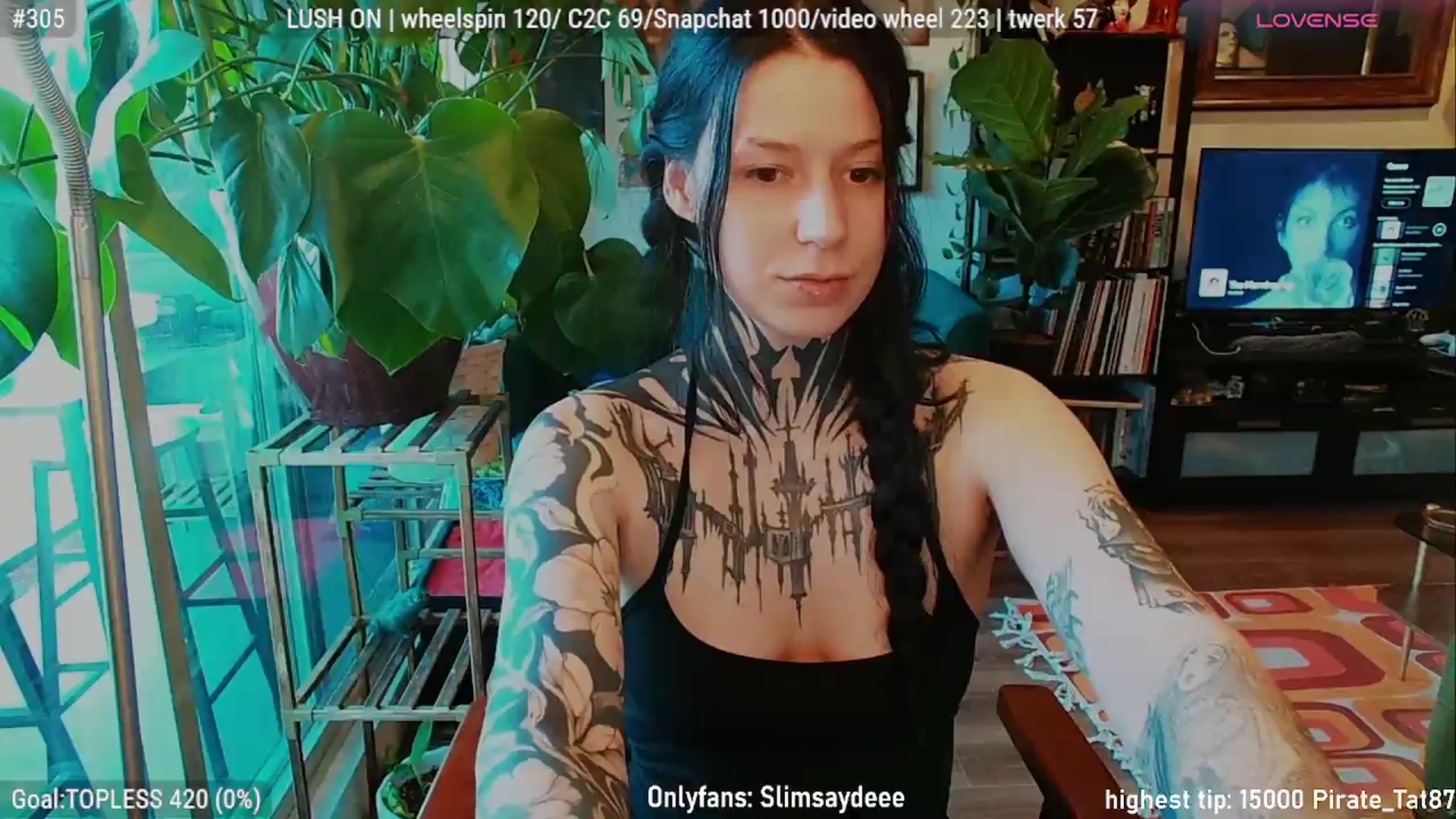 Gallery image thumbnail from slimsaydeee's myfreecams stream on, 05/04/2026, 04:05 image 2 of 20