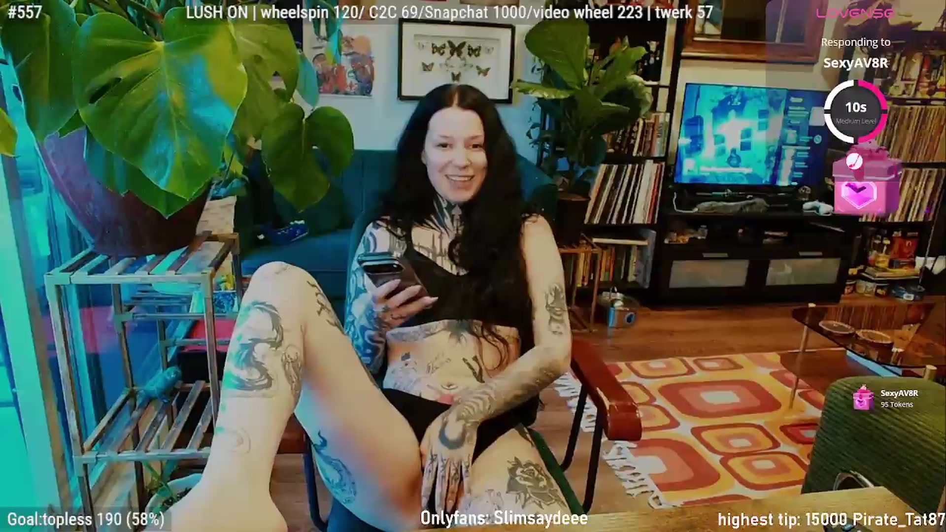 Gallery image thumbnail from slimsaydeee's myfreecams stream on, 05/12/2026, 03:54 image 13 of 20