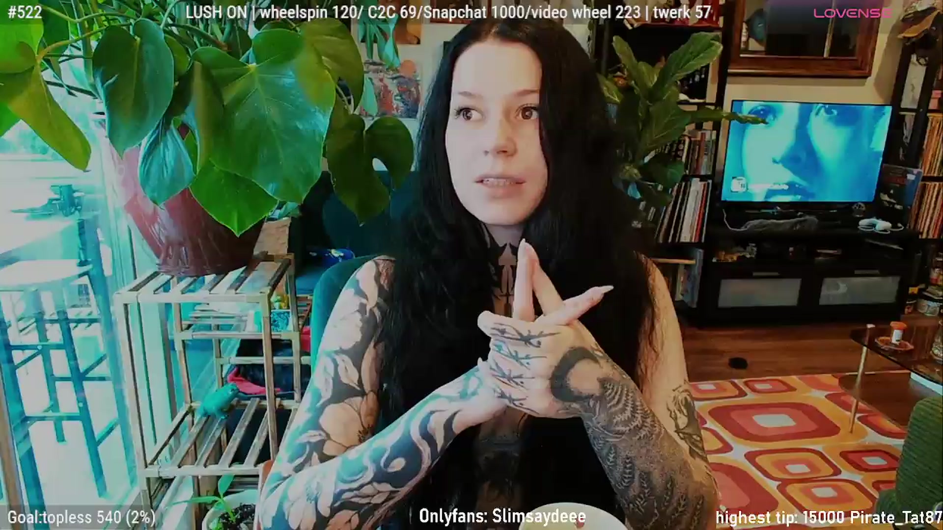 Gallery image thumbnail from slimsaydeee's myfreecams stream on, 05/13/2026, 17:57 image 3 of 20
