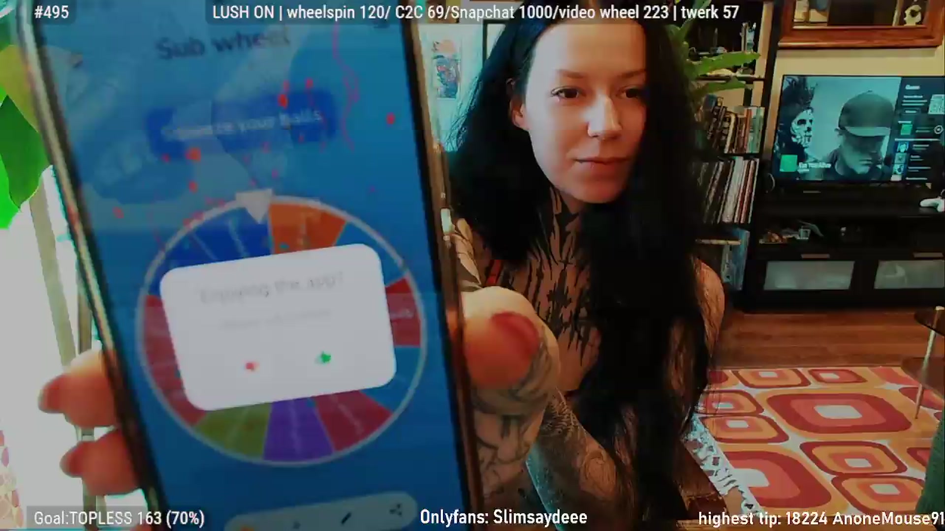 Gallery image thumbnail from slimsaydeee's myfreecams stream on, 06/19/2026, 17:52 image 6 of 20