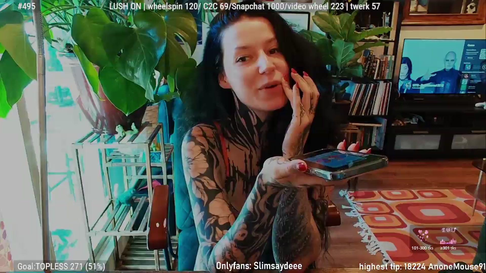 Gallery image thumbnail from slimsaydeee's myfreecams stream on, 06/19/2026, 17:52 image 4 of 20
