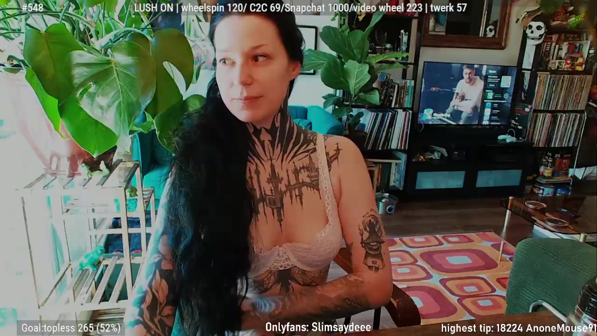 Gallery image thumbnail from slimsaydeee's myfreecams stream on, 06/21/2026, 18:01 image 17 of 20