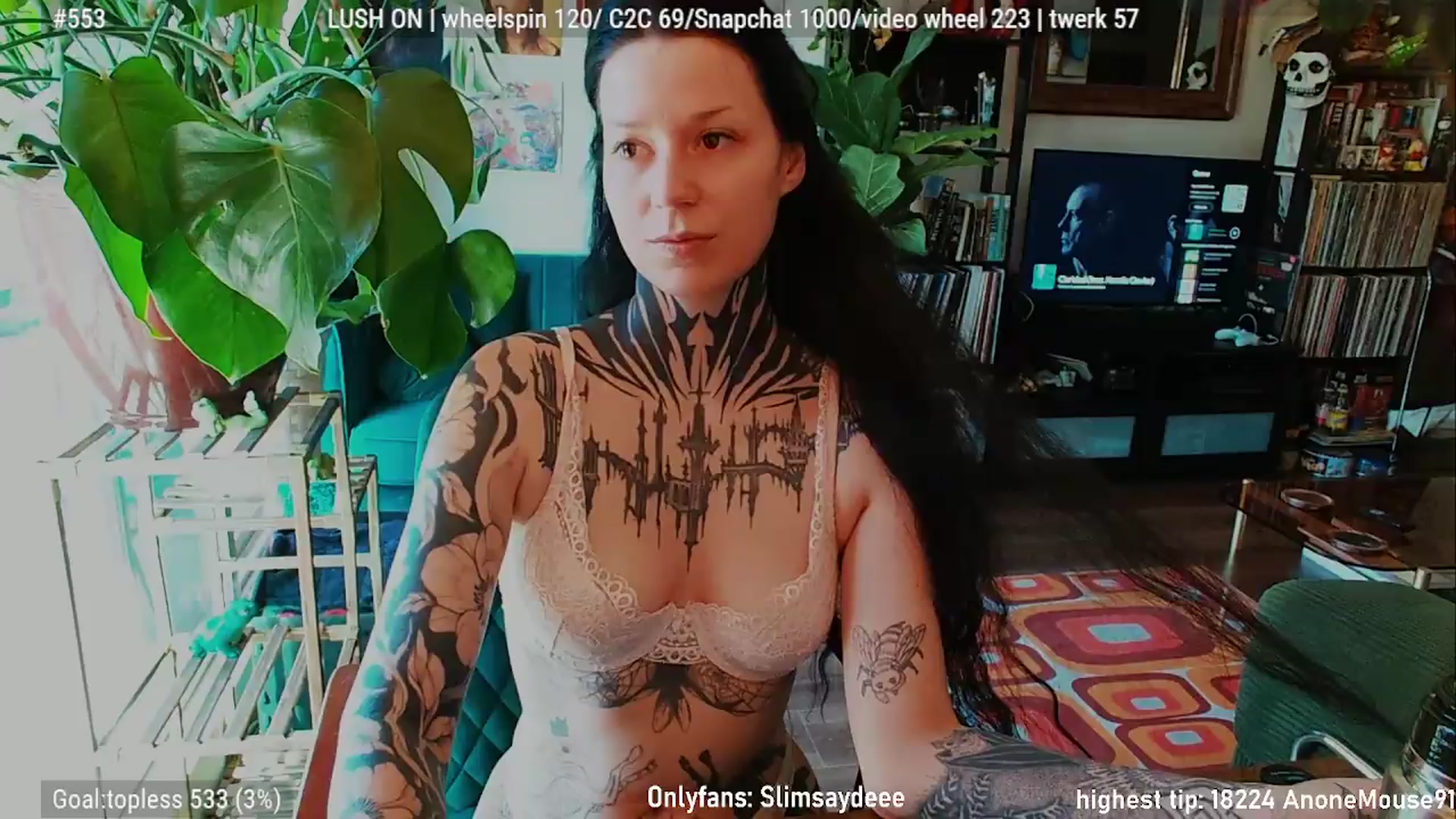 Gallery image thumbnail from slimsaydeee's myfreecams stream on, 06/21/2026, 18:01 image 11 of 20