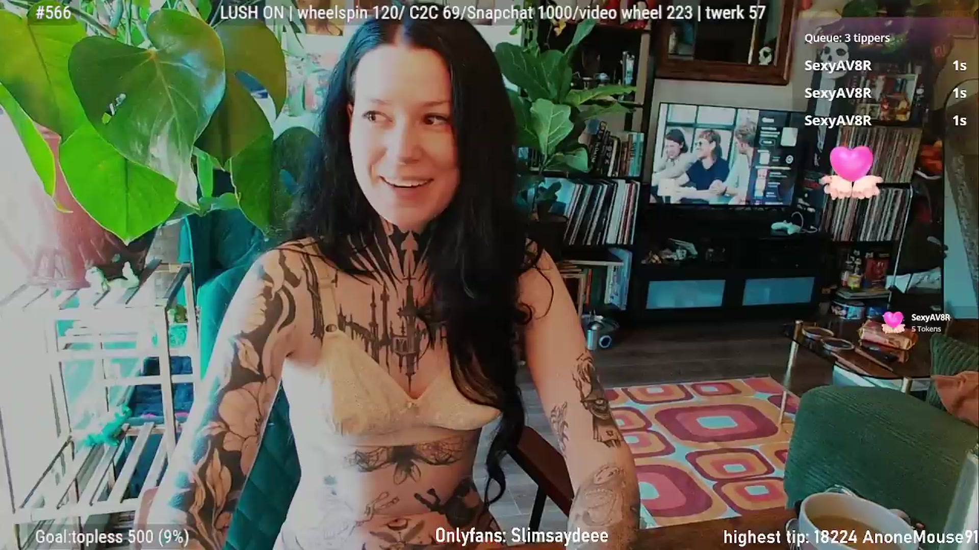 Gallery image thumbnail from slimsaydeee's myfreecams stream on, 06/22/2026, 17:15 image 2 of 20