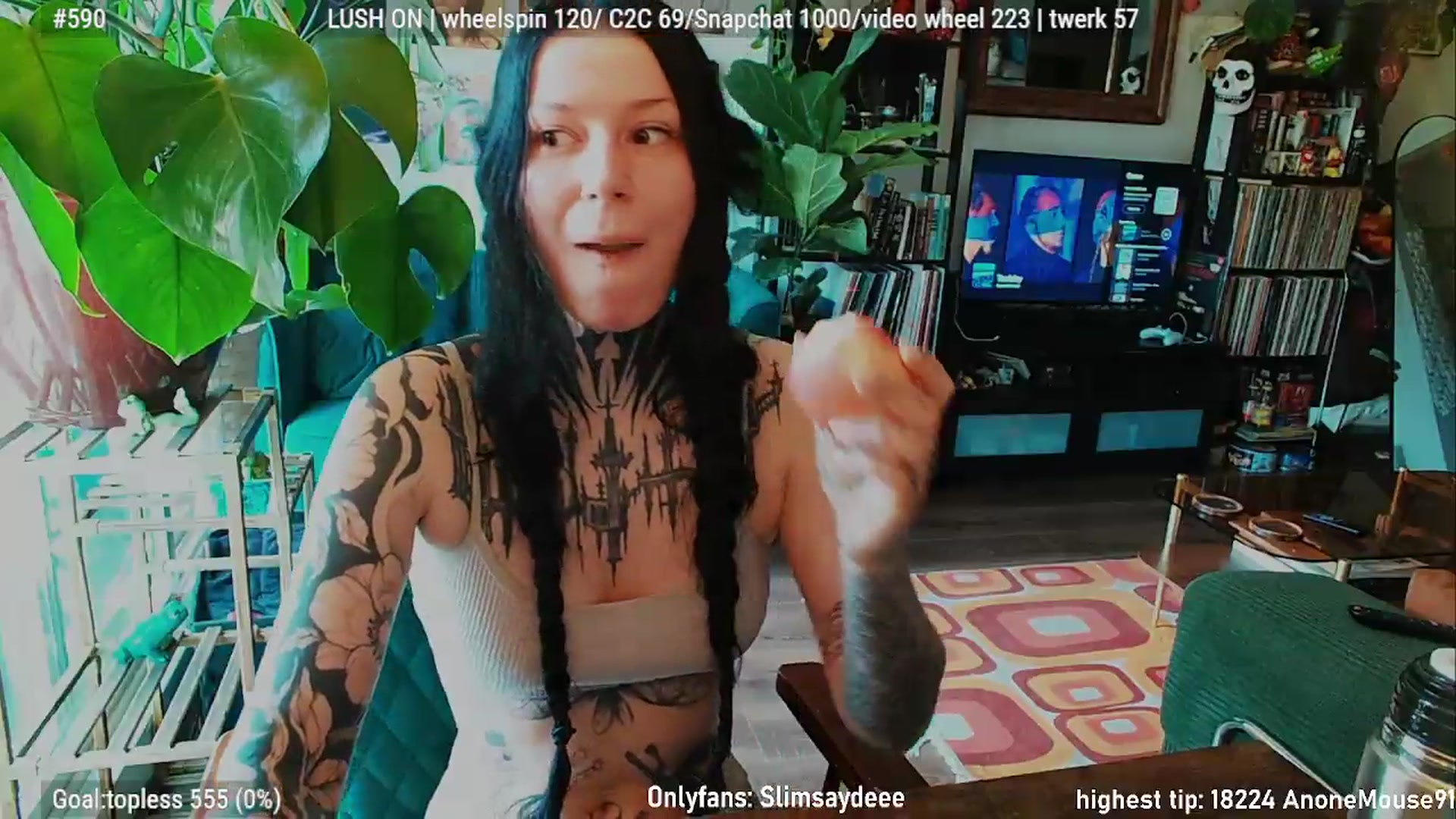 Gallery image thumbnail from slimsaydeee's myfreecams stream on, 06/23/2026, 17:31 image 2 of 20