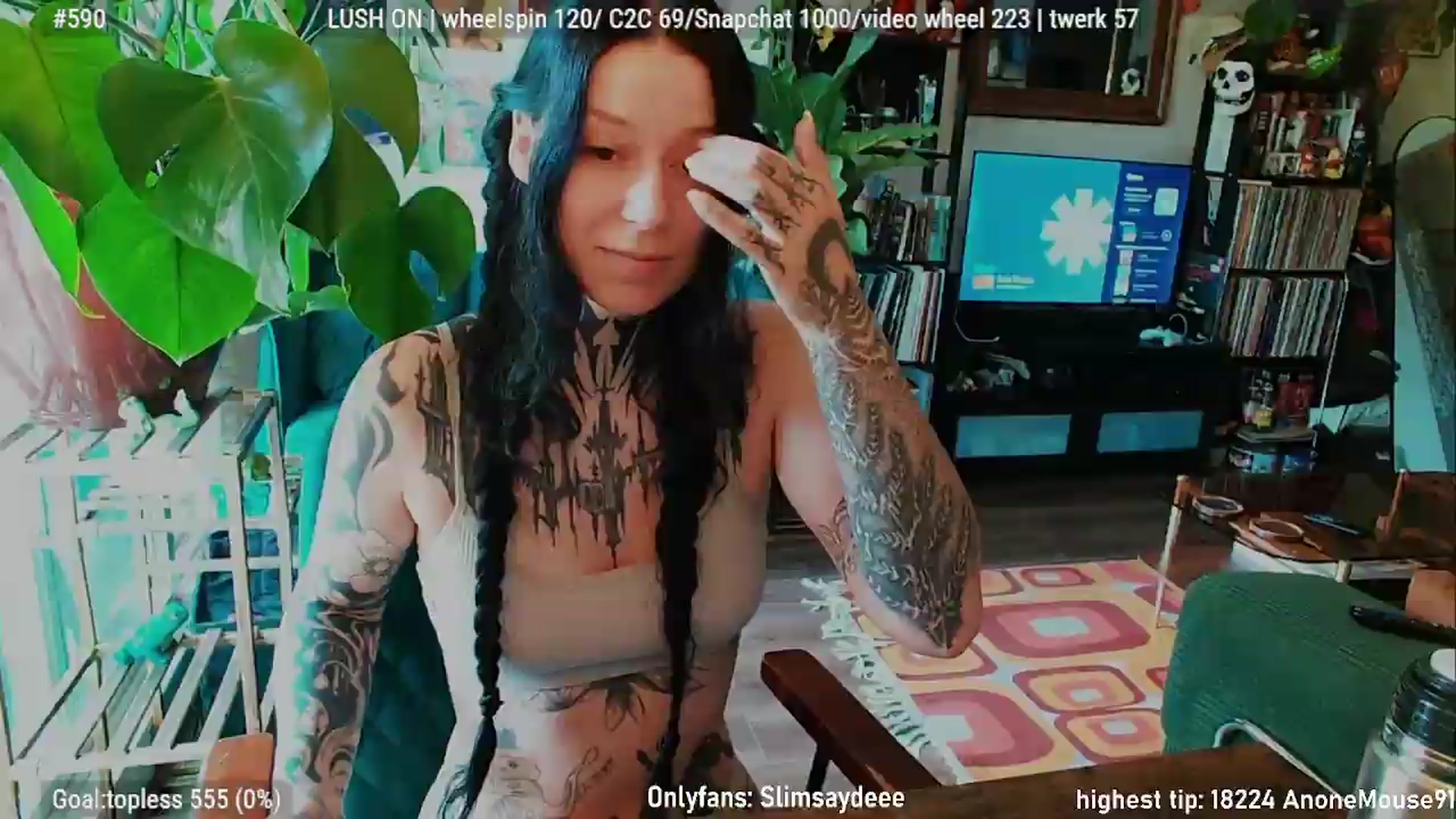Gallery image thumbnail from slimsaydeee's myfreecams stream on, 06/23/2026, 17:31 image 1 of 20