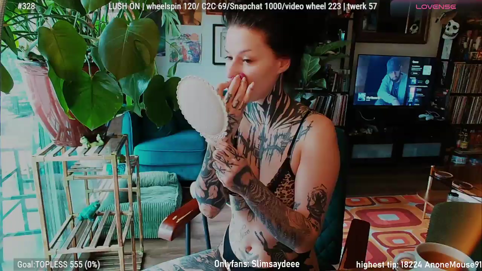 Gallery image thumbnail from slimsaydeee's myfreecams stream on, 07/08/2026, 17:16 image 4 of 20