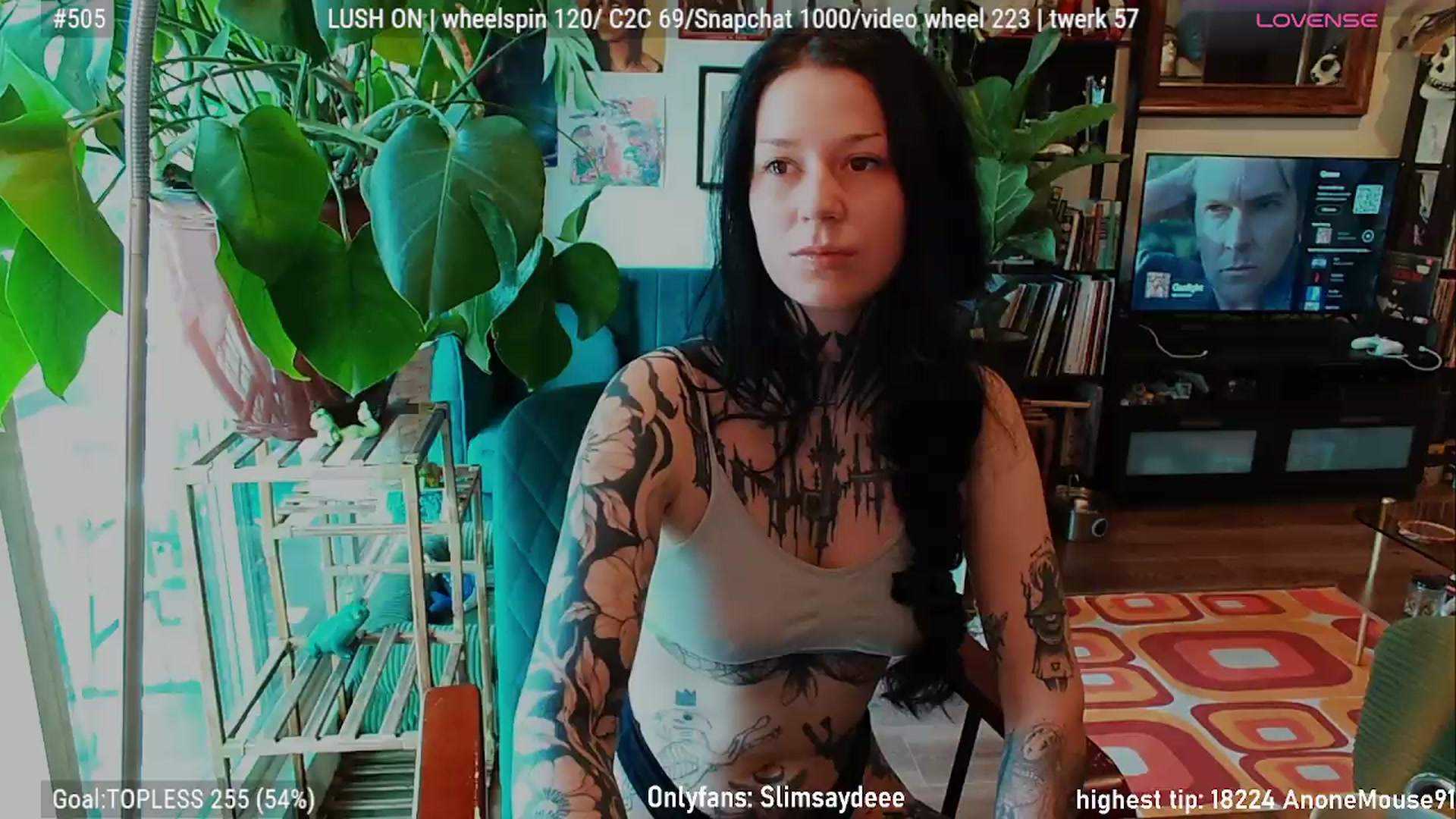 Gallery image thumbnail from slimsaydeee's myfreecams stream on, 07/16/2026, 17:13 image 4 of 20