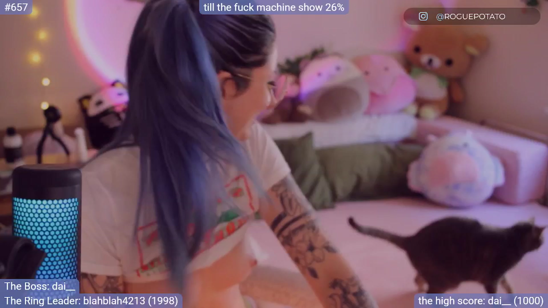 Gallery image thumbnail from sluttypotato's myfreecams stream on, 08/23/2025, 01:23 image 8 of 20