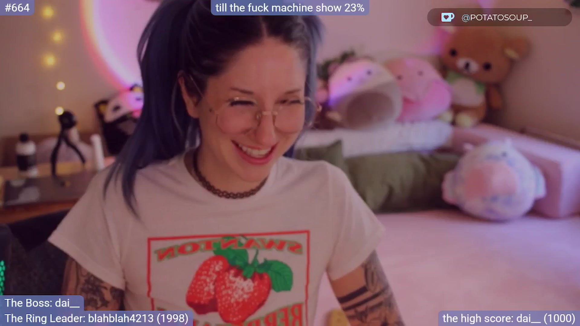 Gallery image thumbnail from sluttypotato's myfreecams stream on, 08/23/2025, 01:23 image 6 of 20
