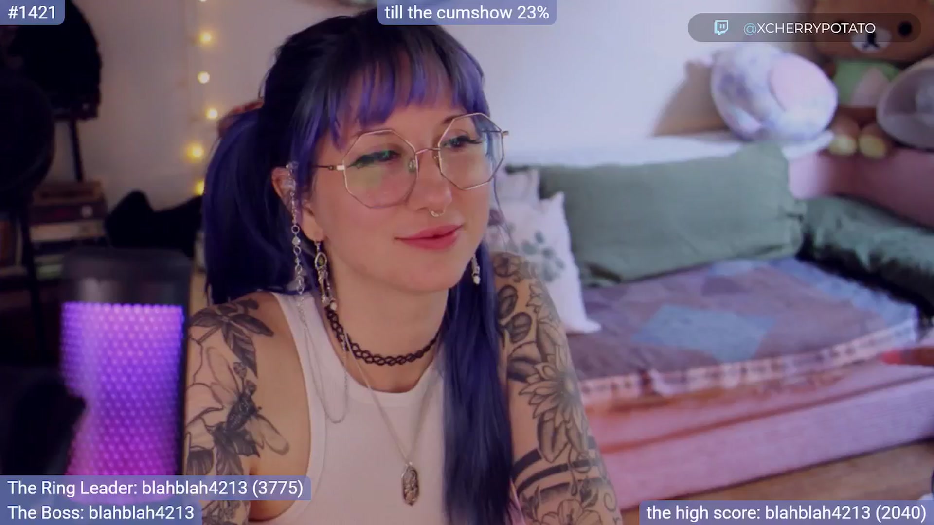 Gallery image thumbnail from sluttypotato's myfreecams stream on, 09/13/2025, 01:16 image 7 of 20