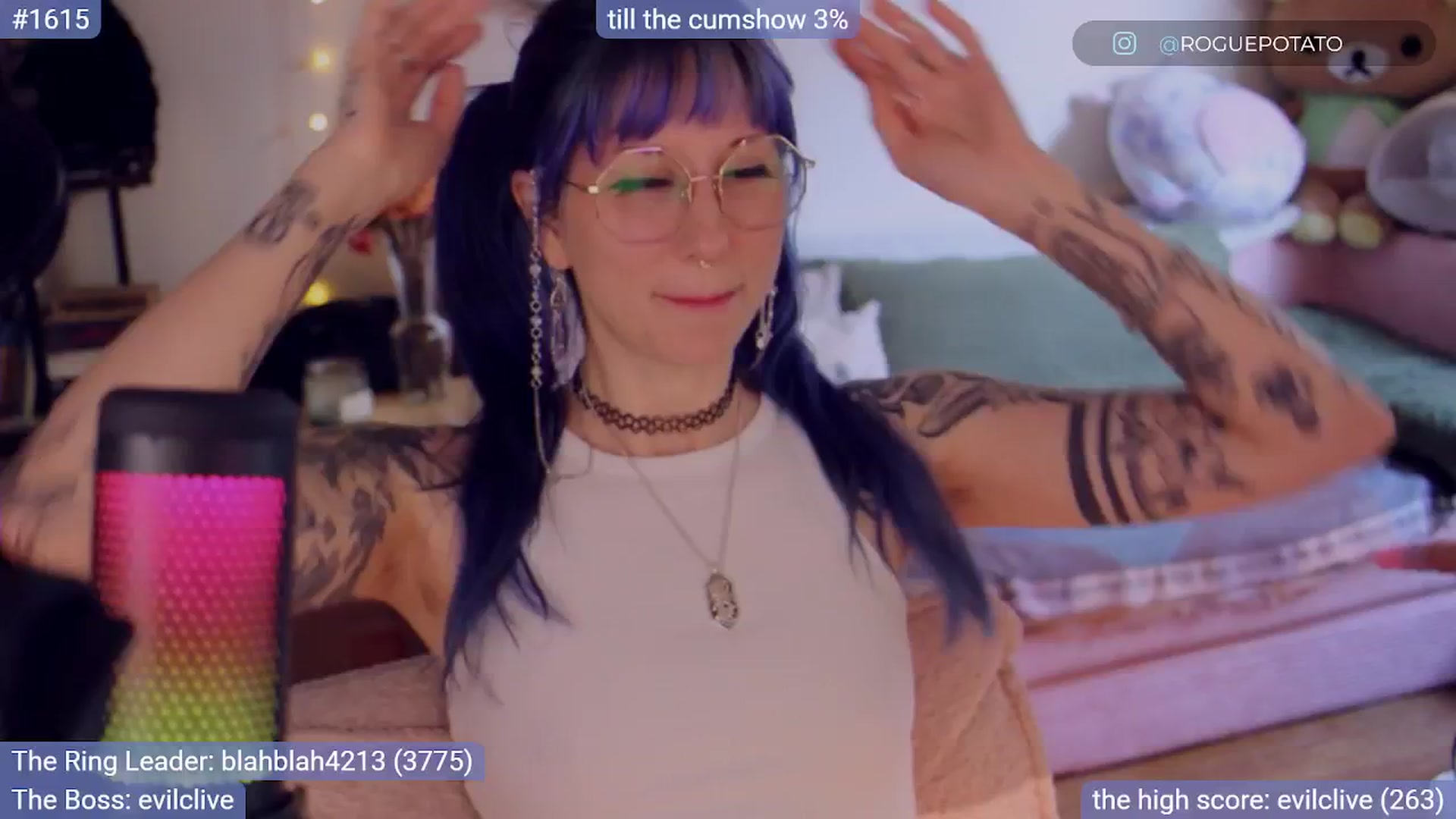 Gallery image thumbnail from sluttypotato's myfreecams stream on, 09/13/2025, 01:16 image 5 of 20