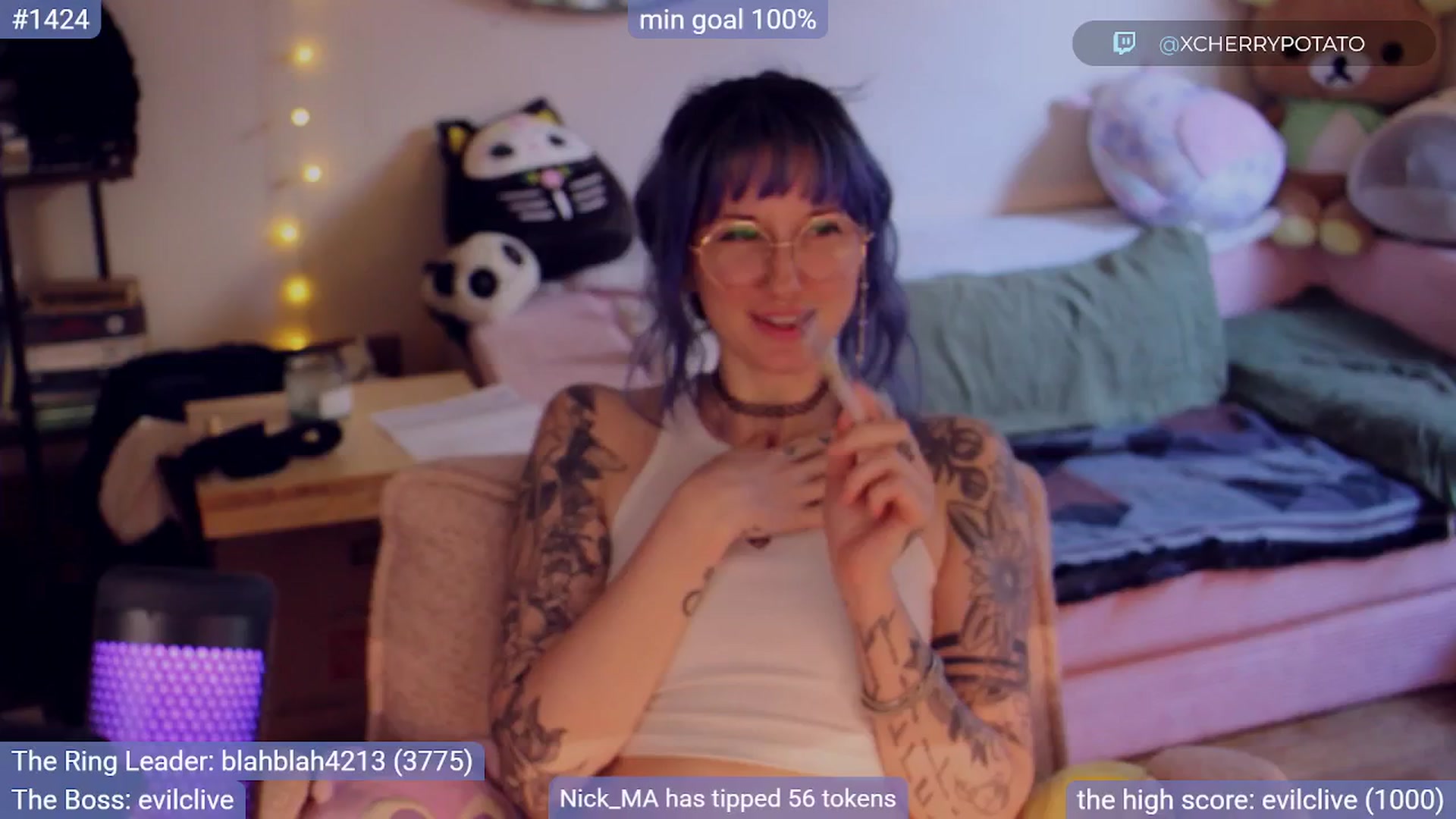 Gallery image thumbnail from sluttypotato's myfreecams stream on, 09/16/2025, 01:07 image 7 of 20