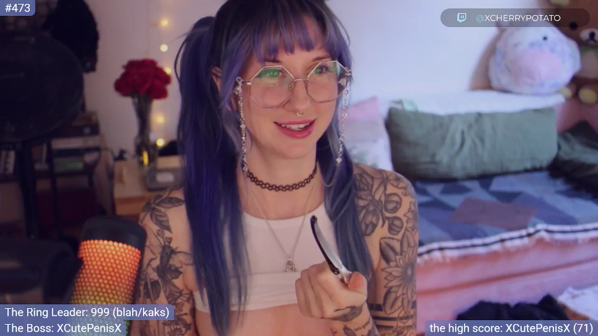 Gallery image thumbnail from sluttypotato's myfreecams stream on, 10/07/2025, 24:01 image 1 of 20