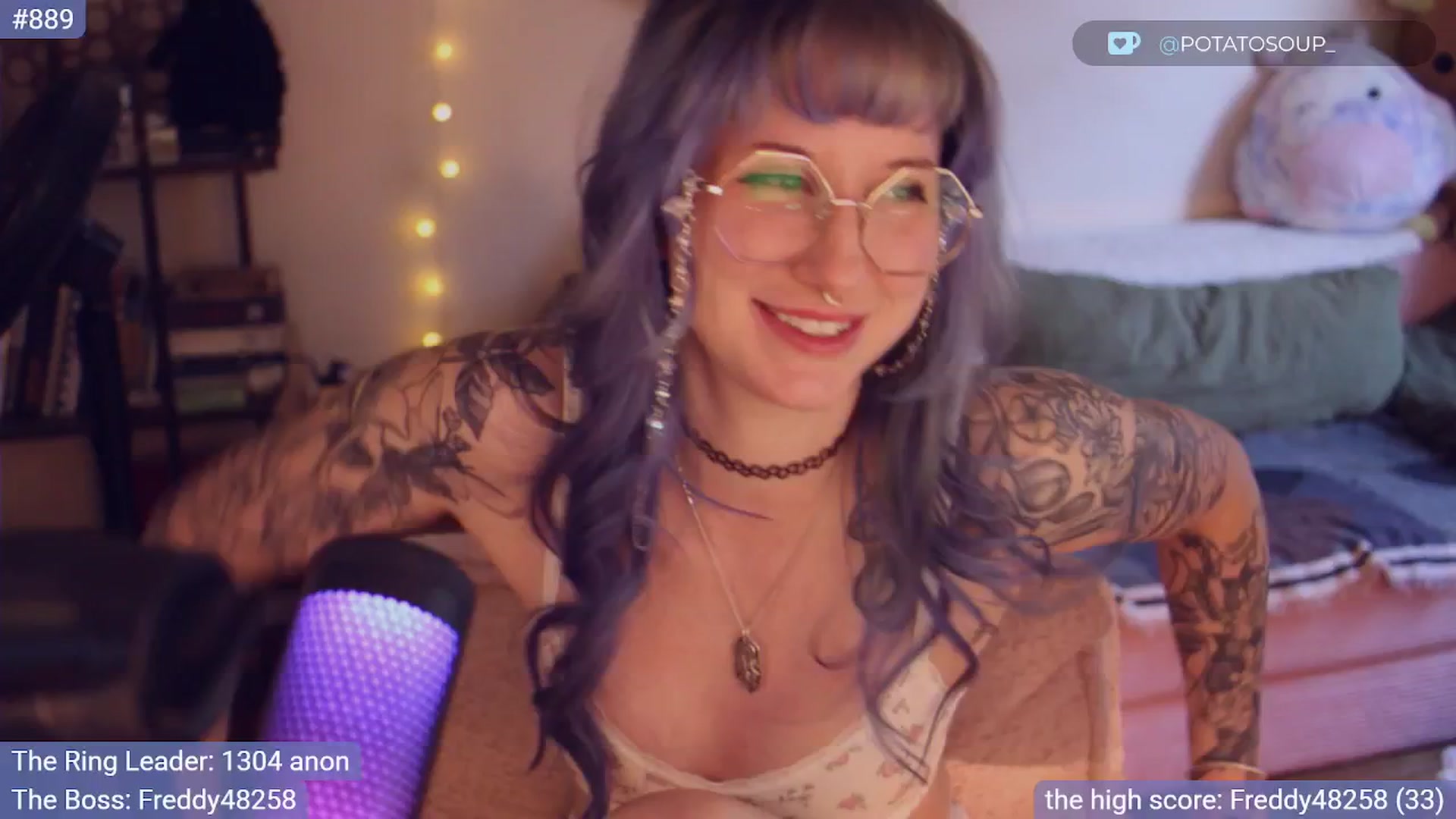 Gallery image thumbnail from sluttypotato's myfreecams stream on, 10/15/2025, 01:02 image 7 of 20