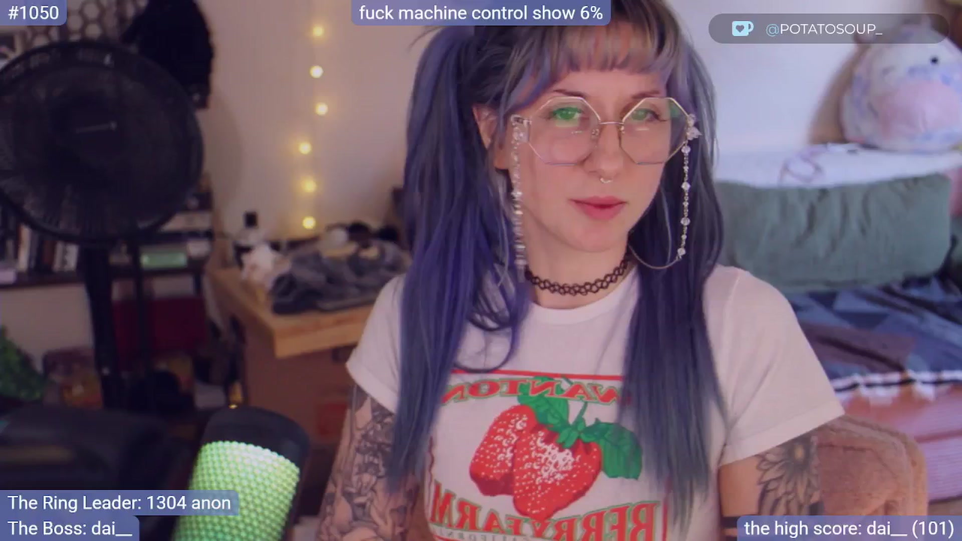 Gallery image thumbnail from sluttypotato's myfreecams stream on, 10/18/2025, 02:22 image 7 of 20