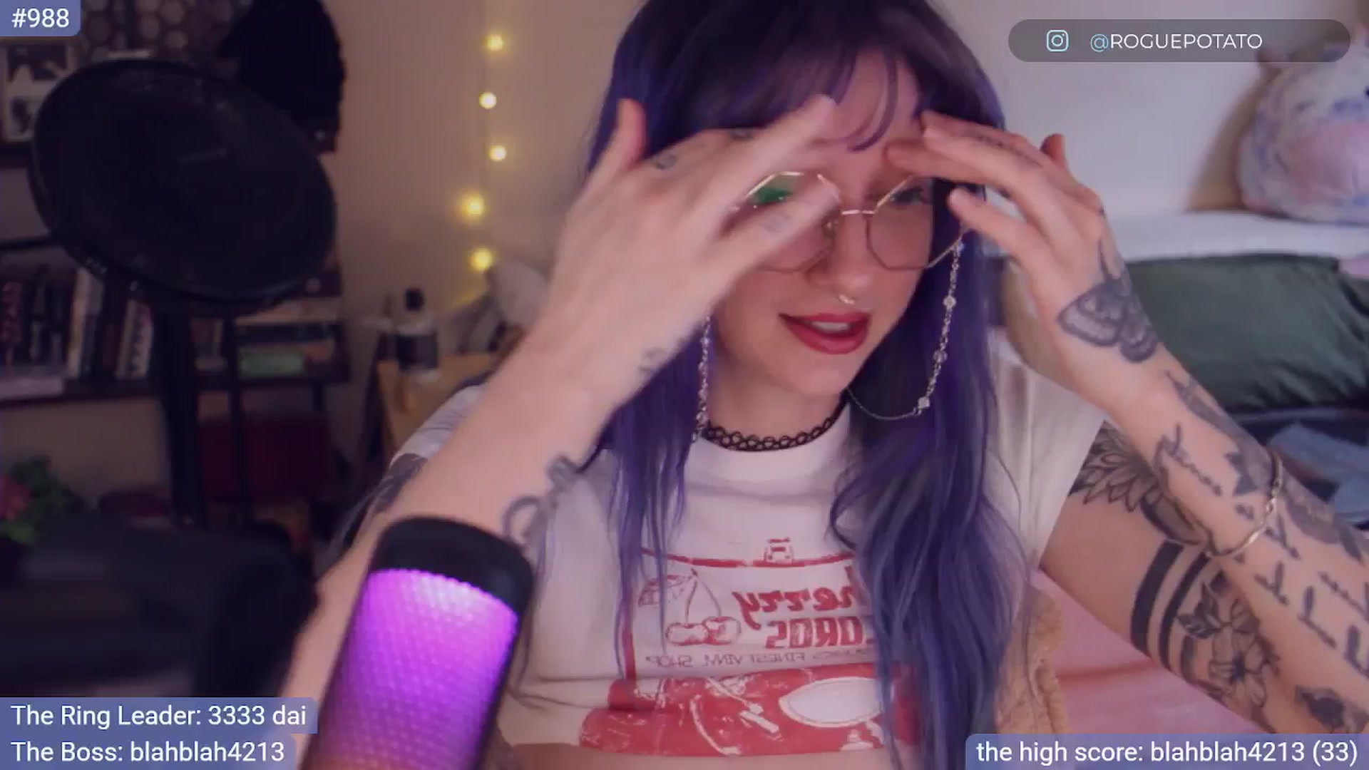 Gallery image thumbnail from sluttypotato's myfreecams stream on, 10/24/2025, 01:03 image 8 of 20