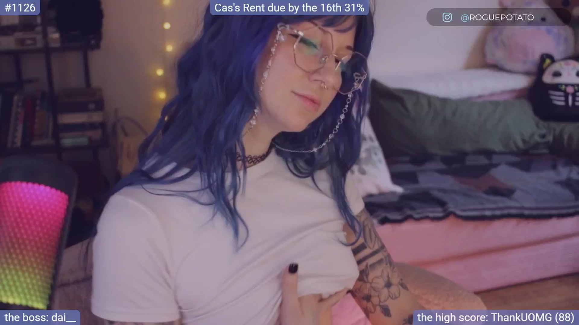 Gallery image thumbnail from sluttypotato's myfreecams stream on, 11/15/2025, 22:32 image 9 of 20