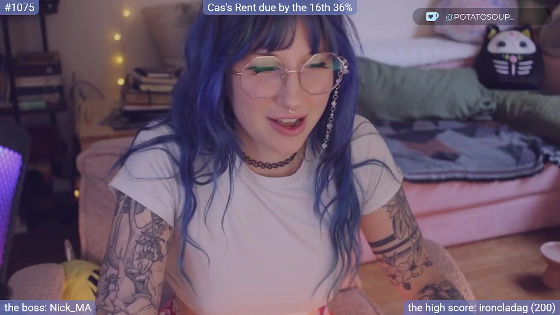 Gallery image thumbnail from sluttypotato's myfreecams stream on, 11/15/2025, 22:32 image 10 of 20