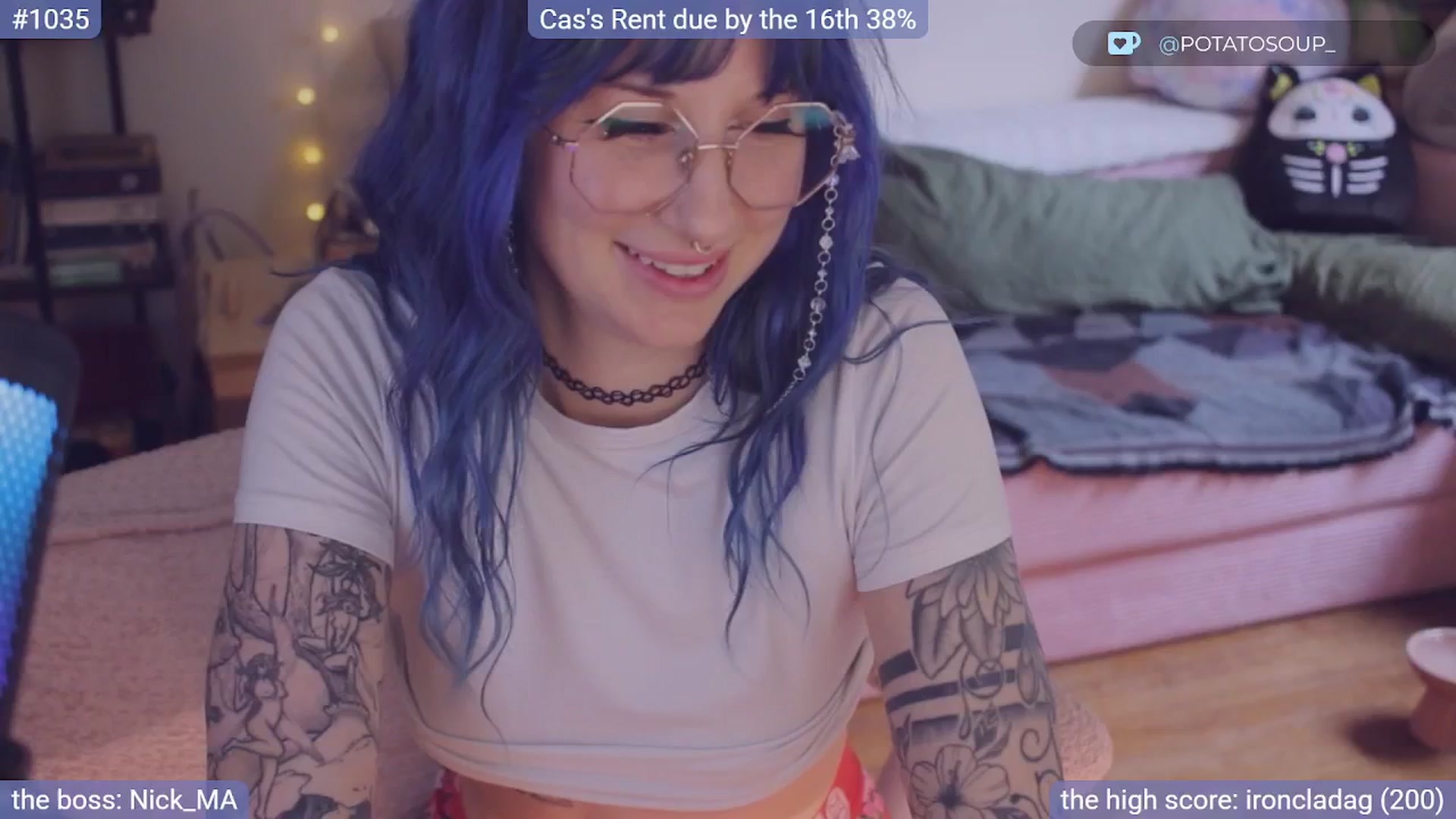 Gallery image thumbnail from sluttypotato's myfreecams stream on, 11/15/2025, 22:32 image 11 of 20