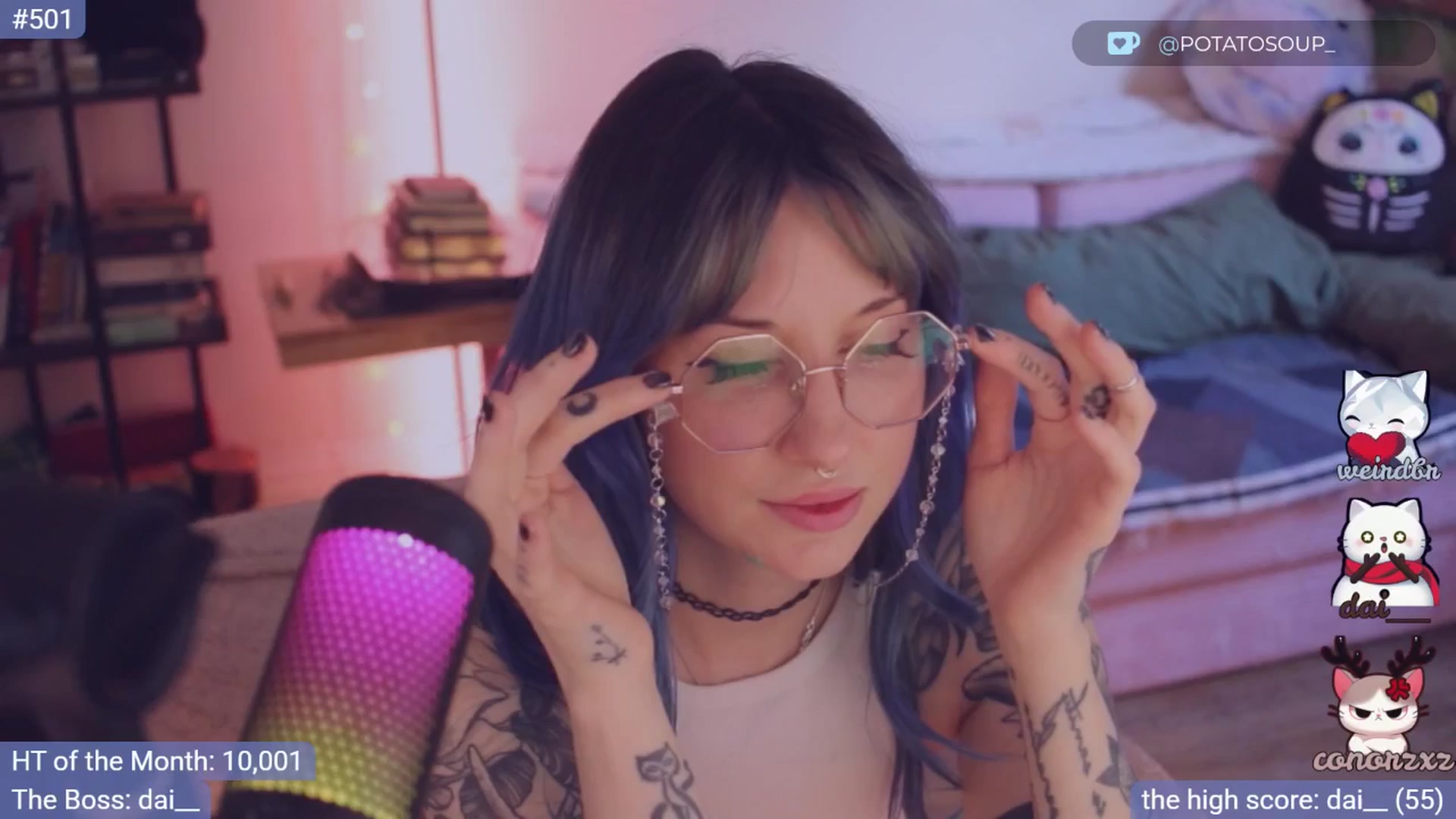Gallery image thumbnail from sluttypotato's myfreecams stream on, 12/07/2025, 23:01 image 9 of 20